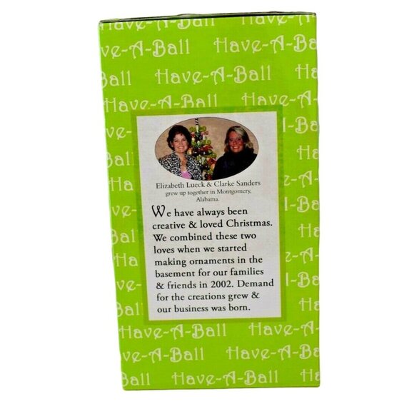 Have a Ball Purple Religious Buttony Cross Holiday Christmas Tree Ornament - Picture 3 of 6